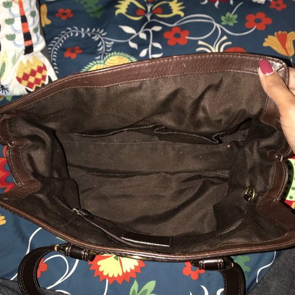 Authentic Coach Brown Leather Satchel 💼 - Picture 5 of 6